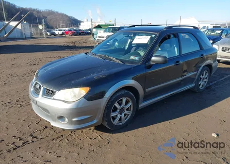 2007 Subaru Impreza Outback Sport z USA, uszkodzony, nr VIN JF1GG63657H815857